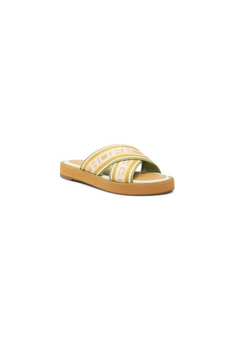 Papuci dama  302793617 - Textil - Galben - Galben