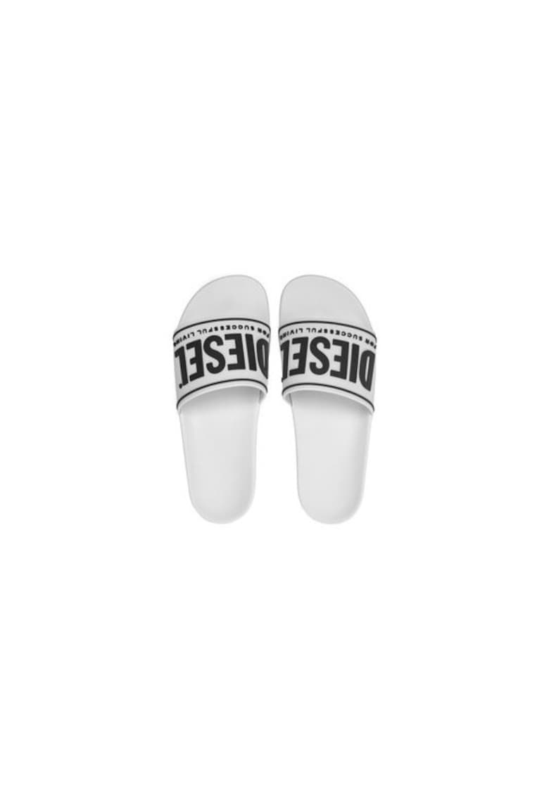 Papuci dama  304186257 - Sintetic - 41 EU - Alb