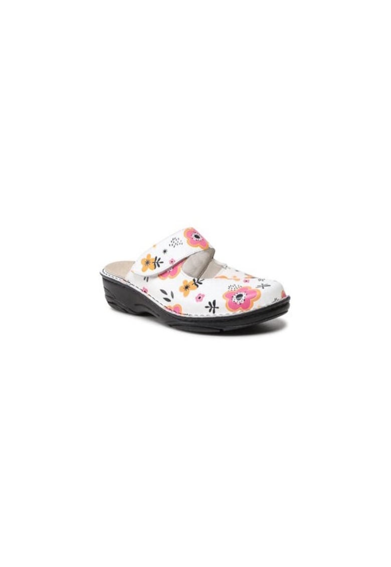 Papuci dama  300171370 - Piele naturala - Alb - Alb
