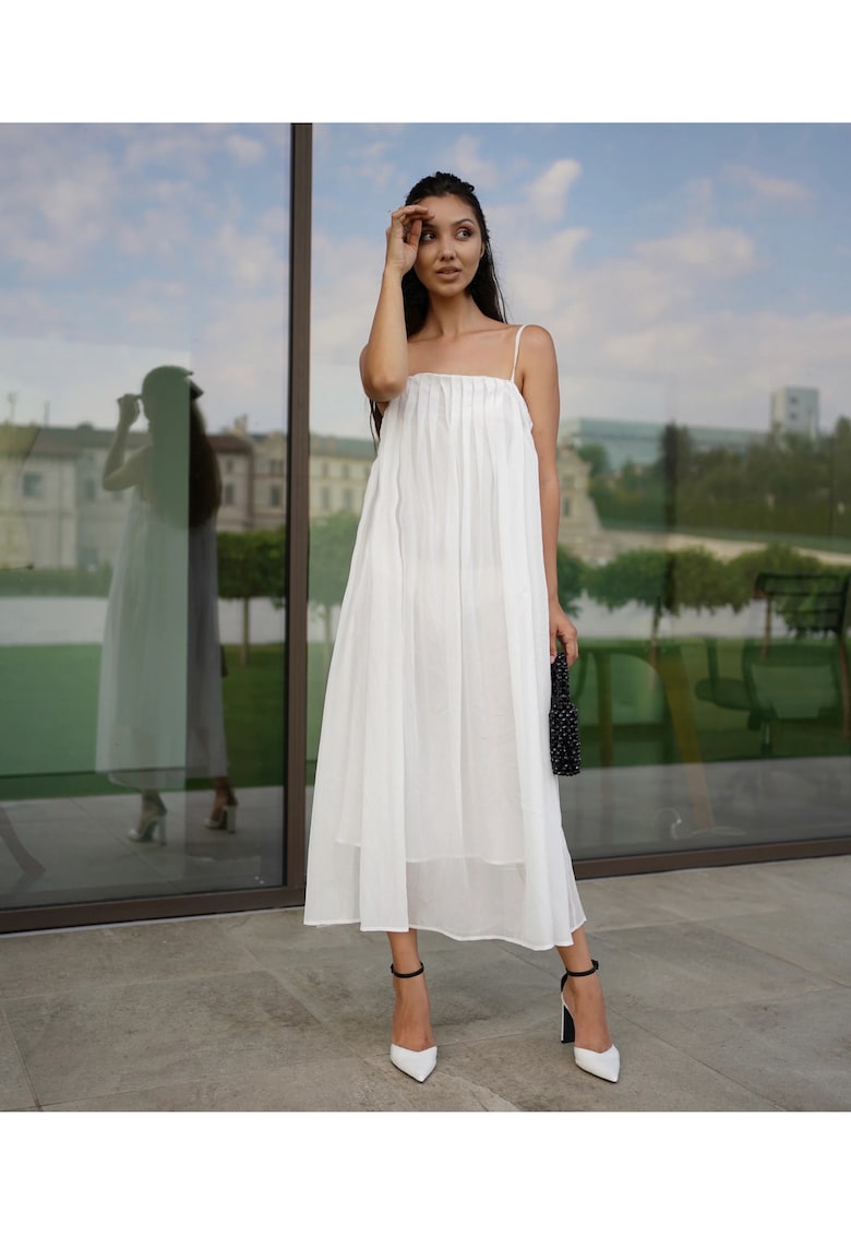 Oferte la Rochie Alba Ondine - Alb