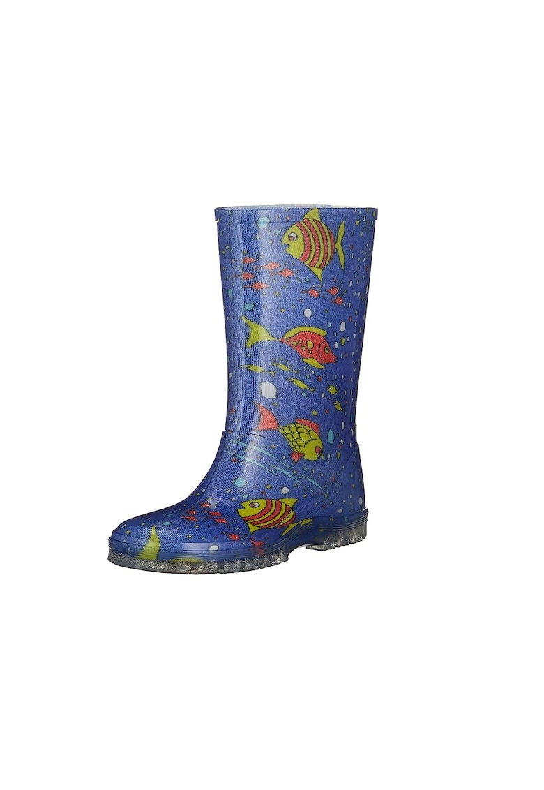Oferte la Cizme copii  impermeabili - albastru - cauciuc - slip-on -