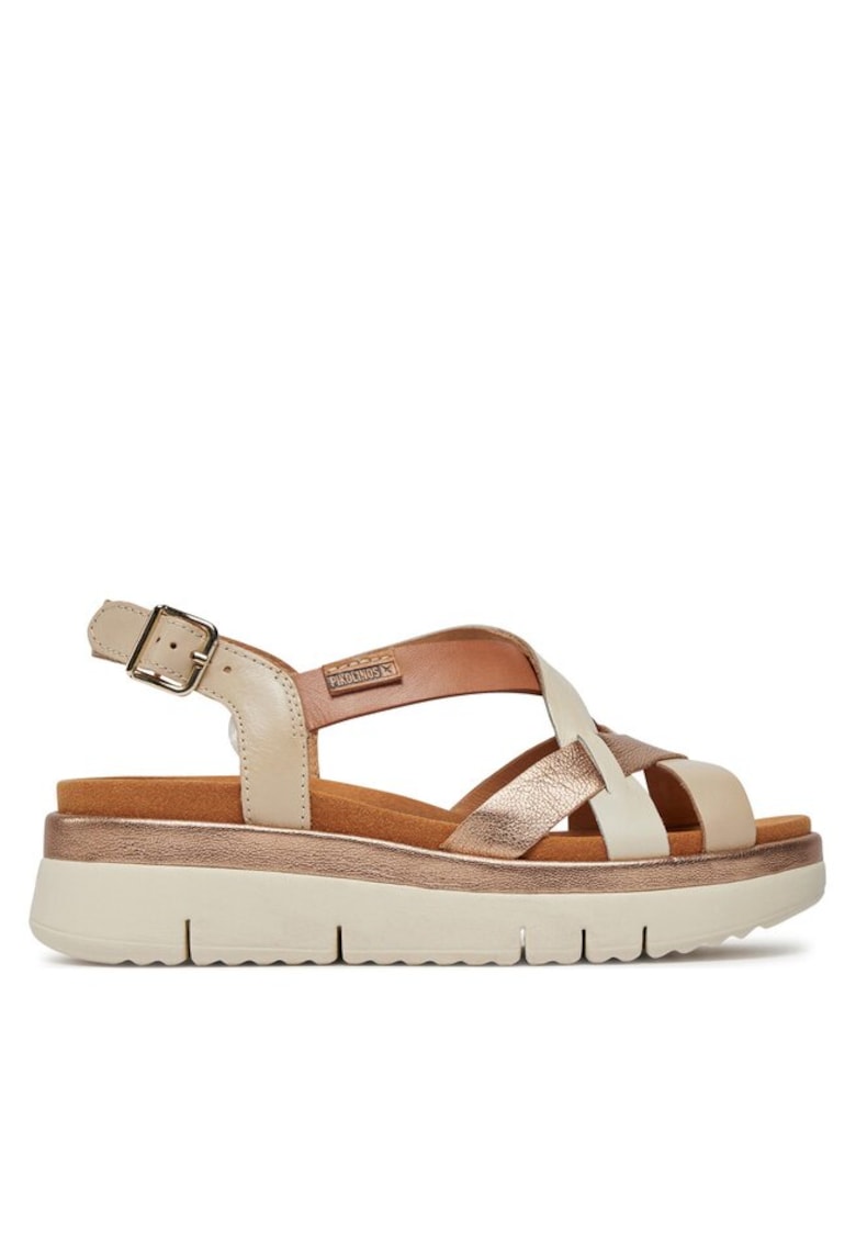 Oferte la Sandale dama  303681357 - Piele naturala - Bej