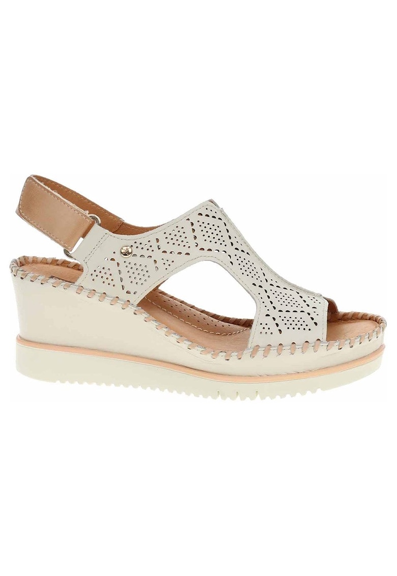 Oferte la Sandale dama -  879806 - Piele naturala - Alb