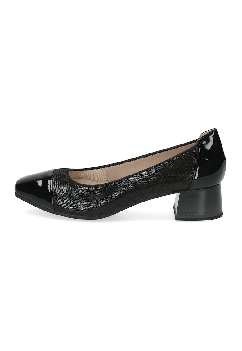 Oferte la Pantofi cu insertii de piele - Negru
