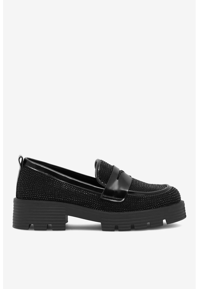 Oferte la Mocasini dama  5905588244509 - Textil - Negru - Negru