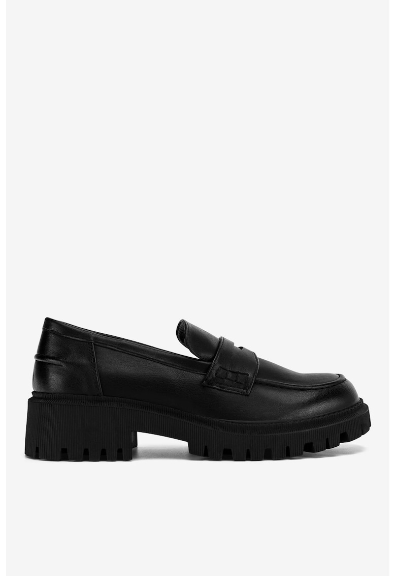 Oferte la Mocasini dama  5905588745693 - Sintetic - Negru - Negru