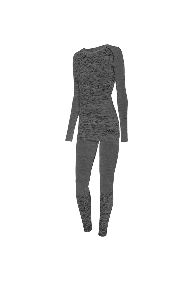 Oferte la Echipament sportiv dama -  Bambus/Poliamida/Elastan - Gri -
