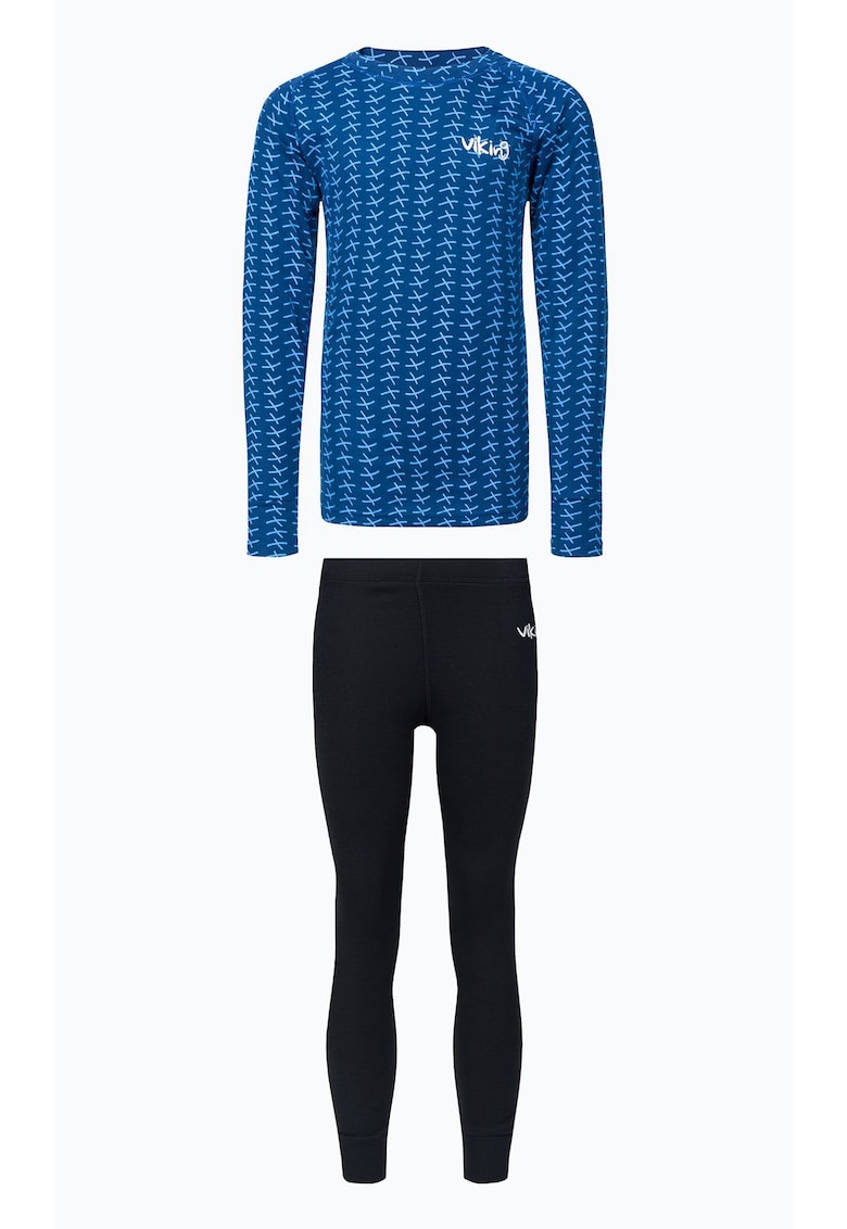 Oferte la Costum termoactiv pentru copii -  Nino - Poliester - Albastru - Negru - Negru/Albastru