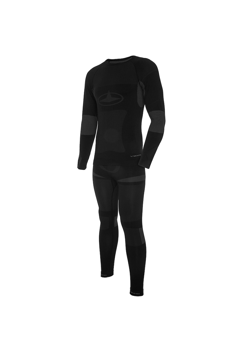 Oferte la Lenjerie termica barbati  Poliamida/Poliester - Negru - Negru