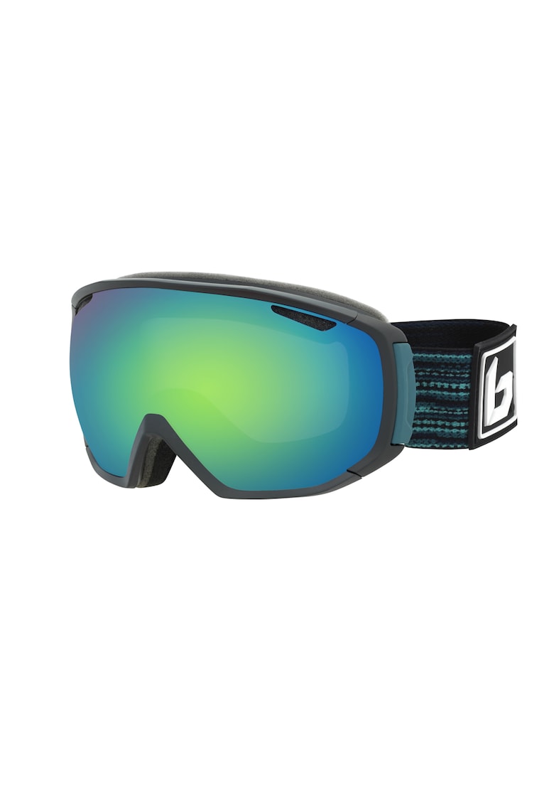 Oferte la Ochelari schi  Tsar Matte Black & Blue Matrix Green Emerald