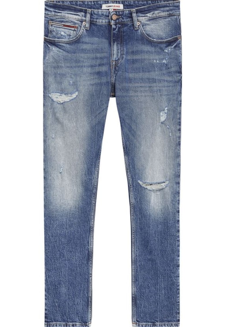 Oferte la Blugi slim fit cu detalii rupte