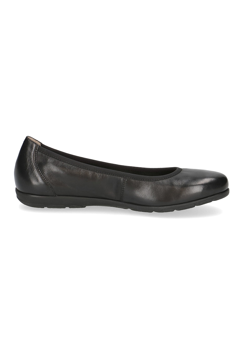 Oferte la Balerini uni de piele - Negru