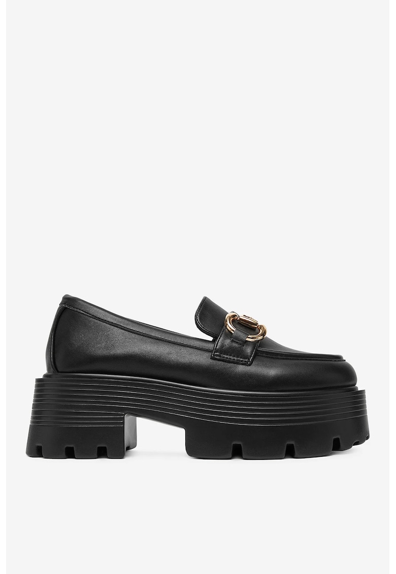 Oferte la Mocasini Sintetic Negru - Negru