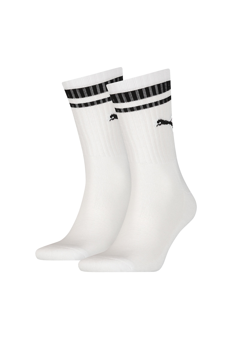 Set de sosete lungi unisex cu logo - 2 perechi