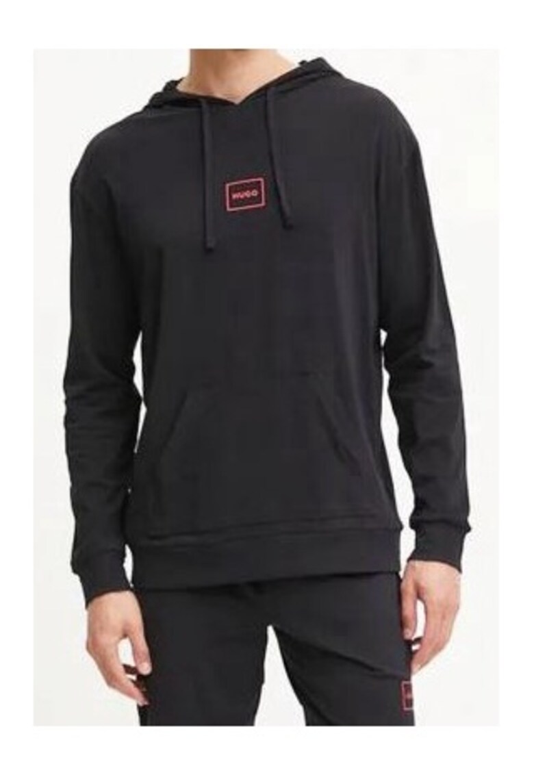 Hanorac barbati  negru - bumbac - regular