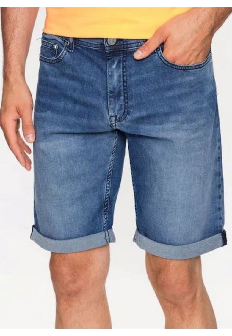 Pantaloni scurti denim cu buzunare
