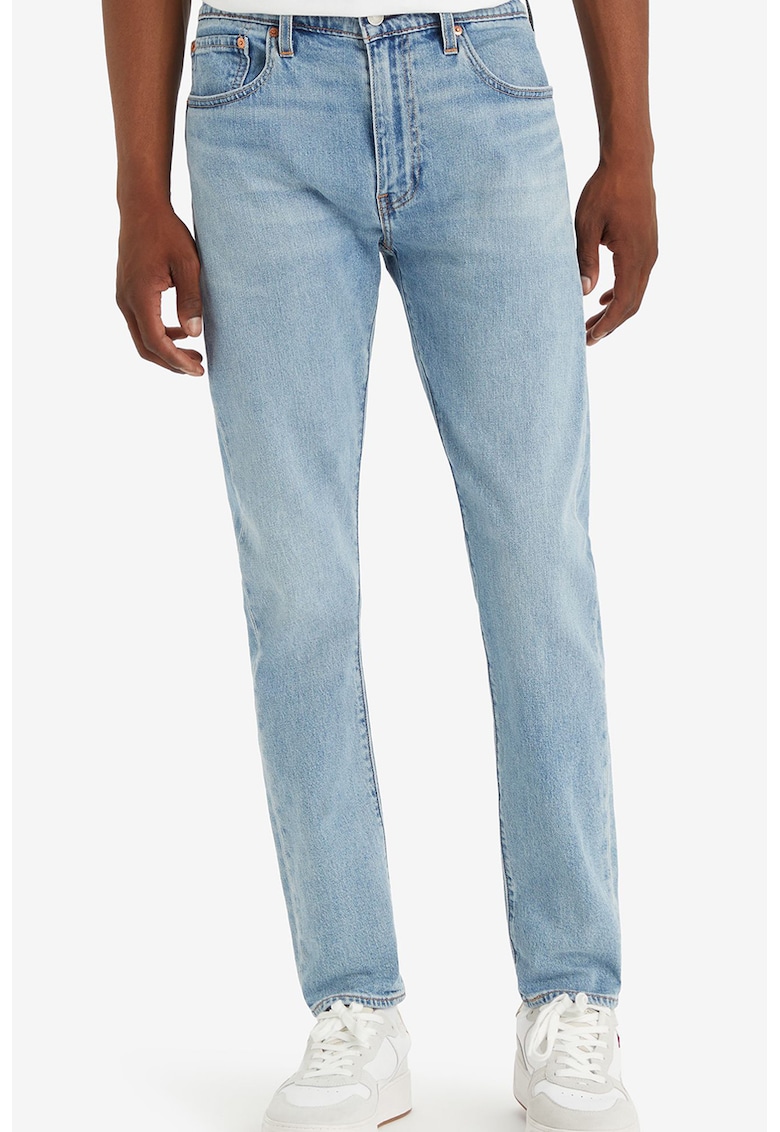 Blugi slim fit cu croiala conica 512™ - Alb murdar/Albastru deschis