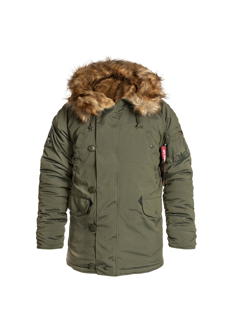 Jacheta barbati  3155 - Poliester - Verde