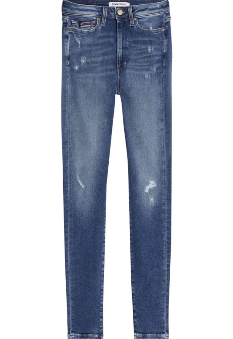 Blugi skinny din amestec de lyocell -