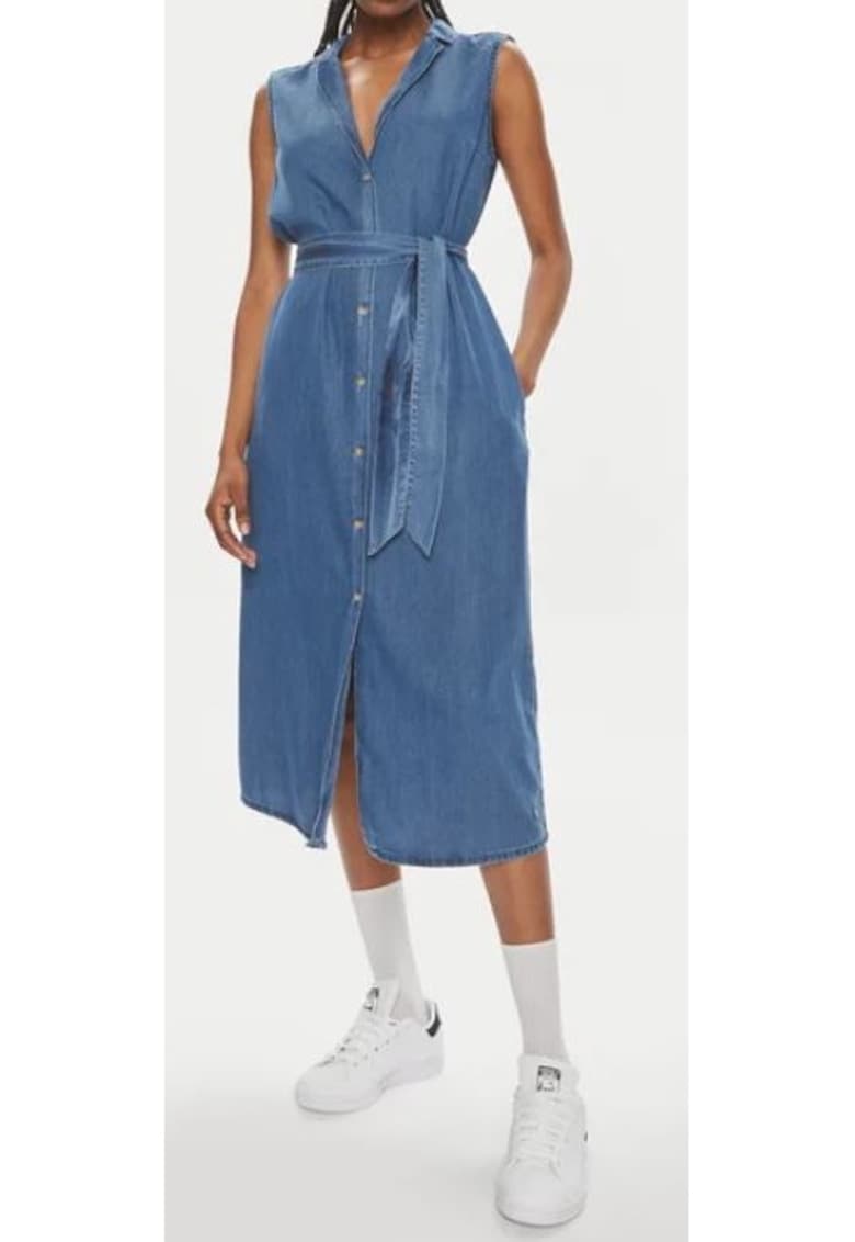 Rochie dama  albastru - viscoza
