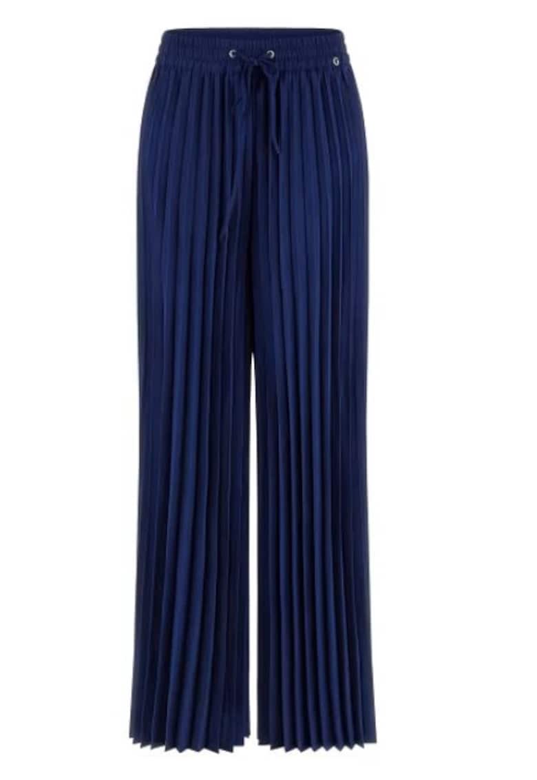 Pantaloni dama - GUESS - bleumarin - poliester