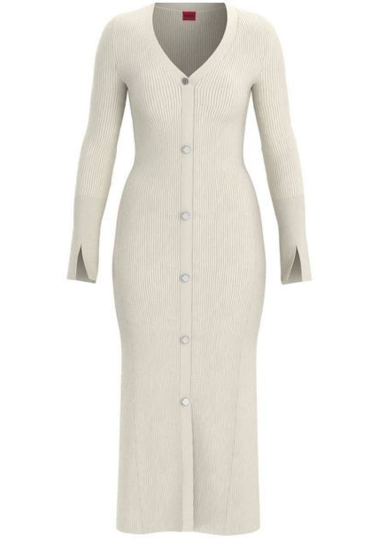 Rochie midi cu nasturi