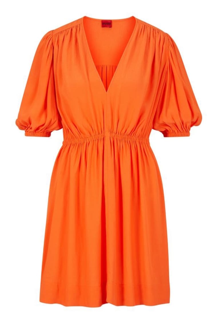 Rochie cu maneci bufante