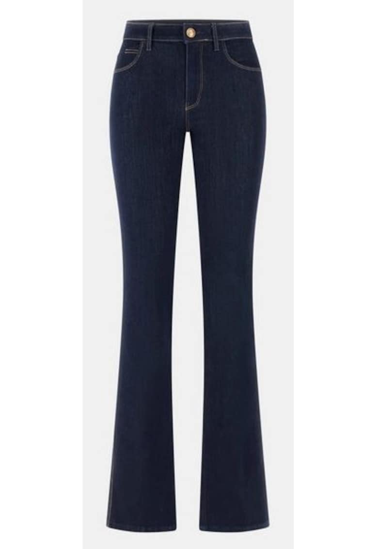 Pantaloni Flared Din Denim