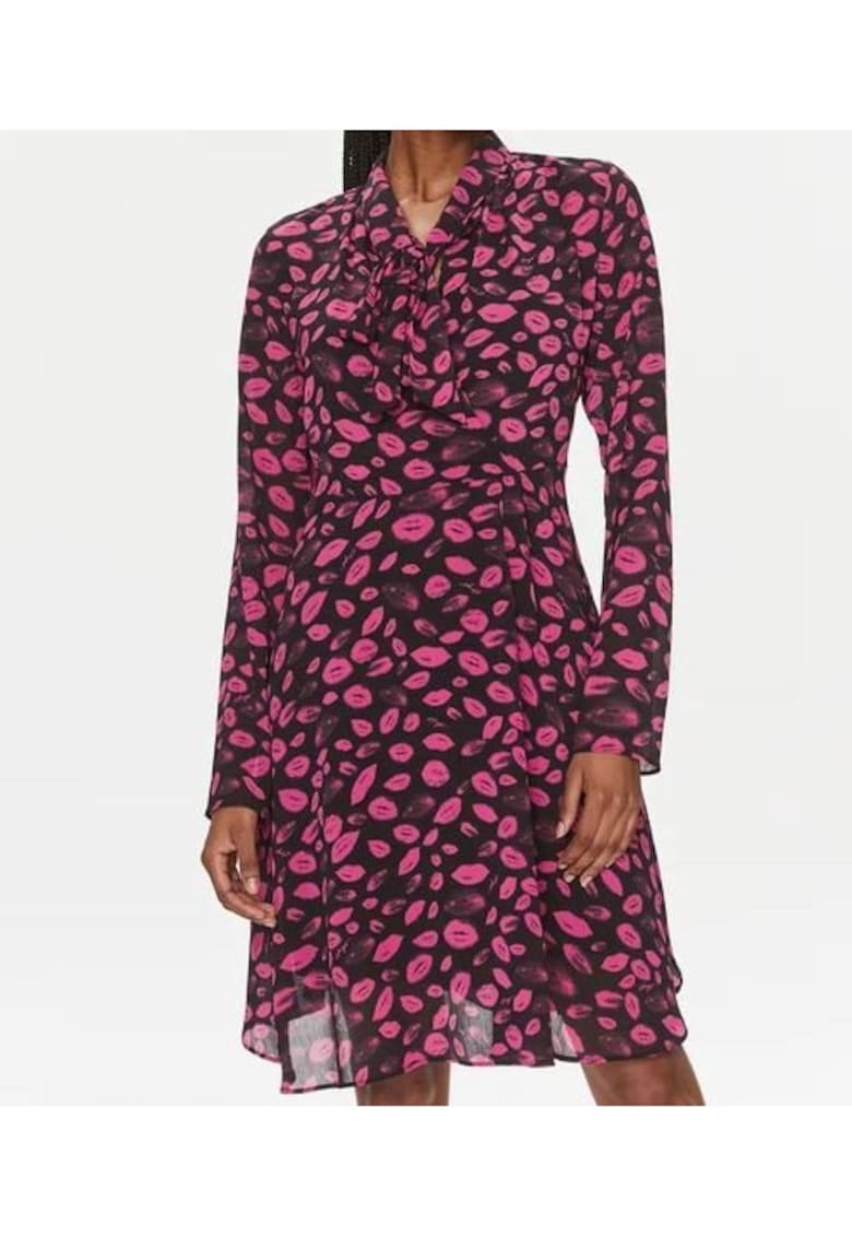 Rochie 50508551 -  Poliester - Negru/Roz