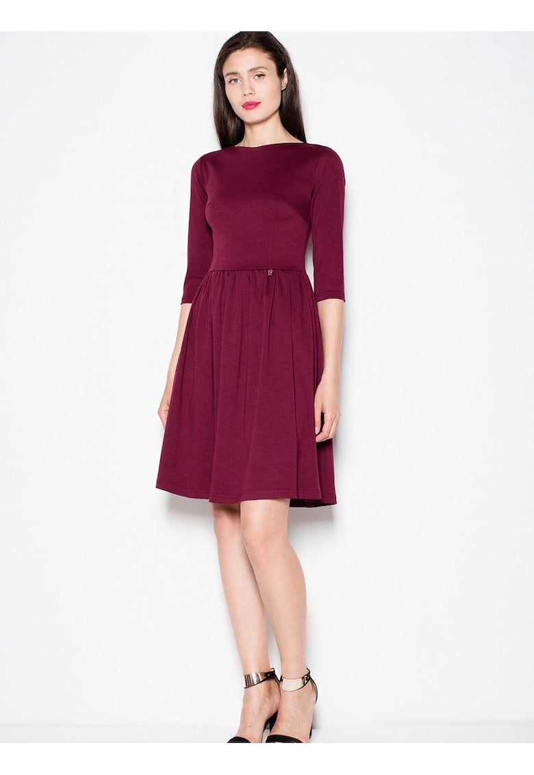 Rochie de zi  rosie - casual - XL -