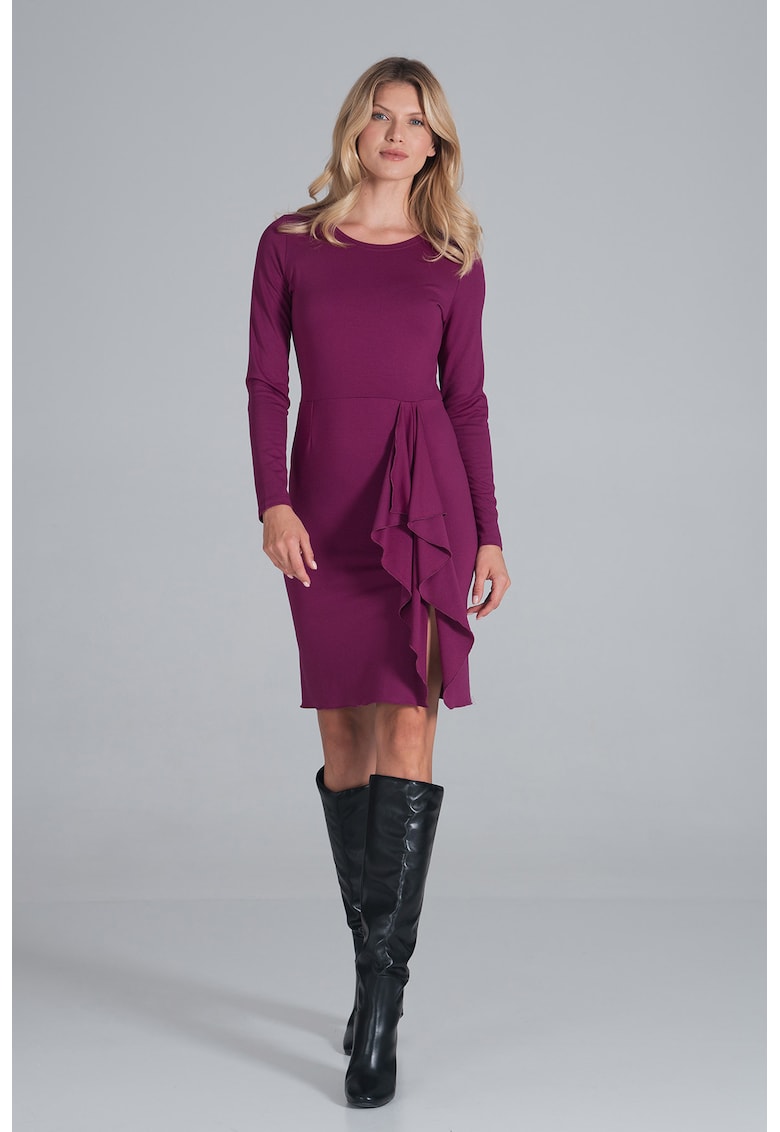 Rochie  M839 - violet - viscoza