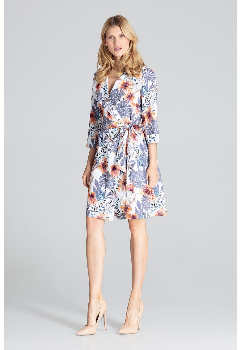 Rochie  M680 - florala - poliester