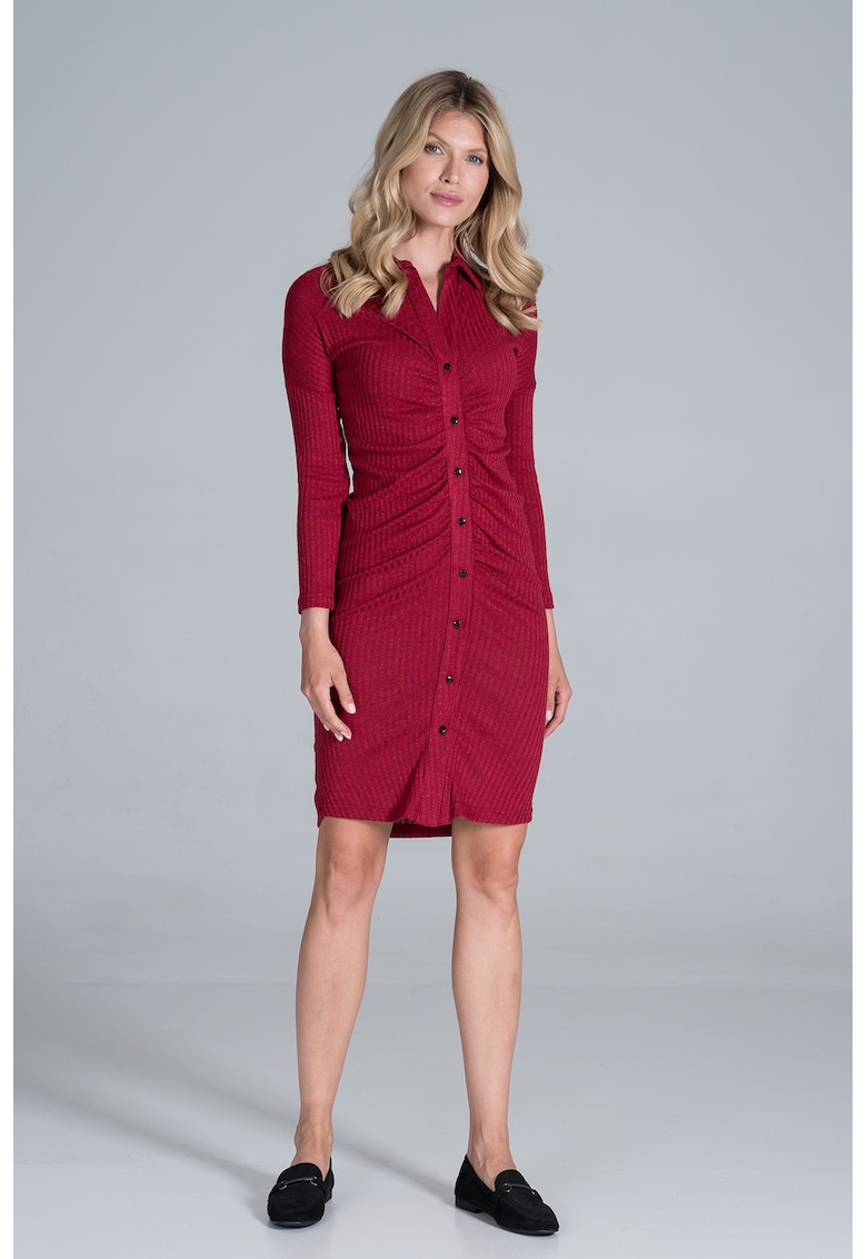 Rochie  M824 - cu detalii elegante - viscoza