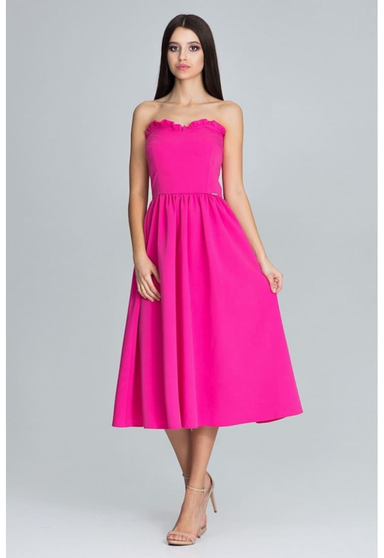 Rochie de seara - - Ciclam/Roz