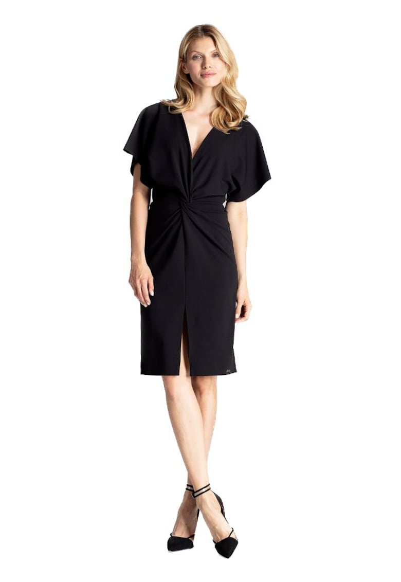 Rochie mini dama Gaherddhin M687 neagra - Negru