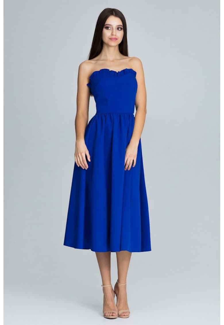Rochie de seara -  116337 - Albastru - Albastru