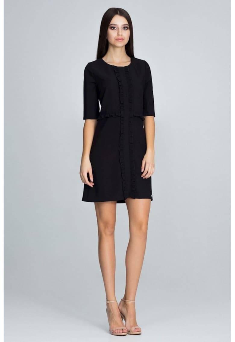 Rochie de zi model 116230  Negru -