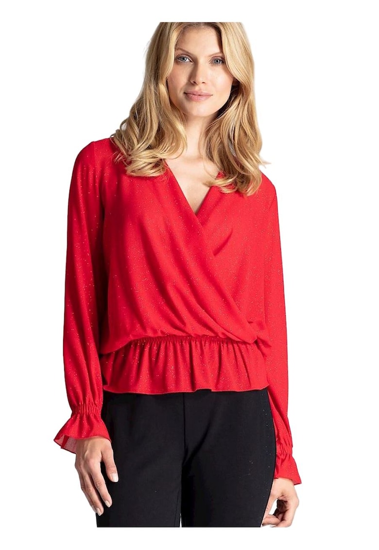 Bluza dama 59021 -  Poliester - Rosu