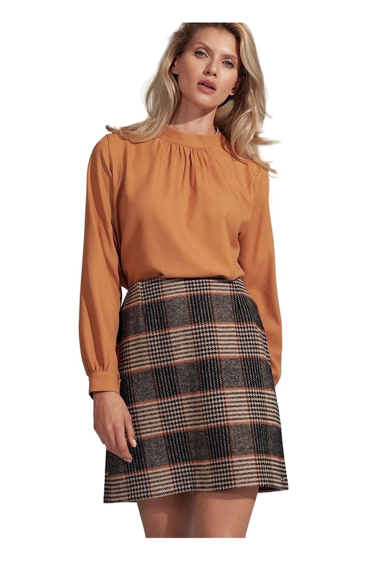 Bluza dama -  Poliester/Viscoza - Maro