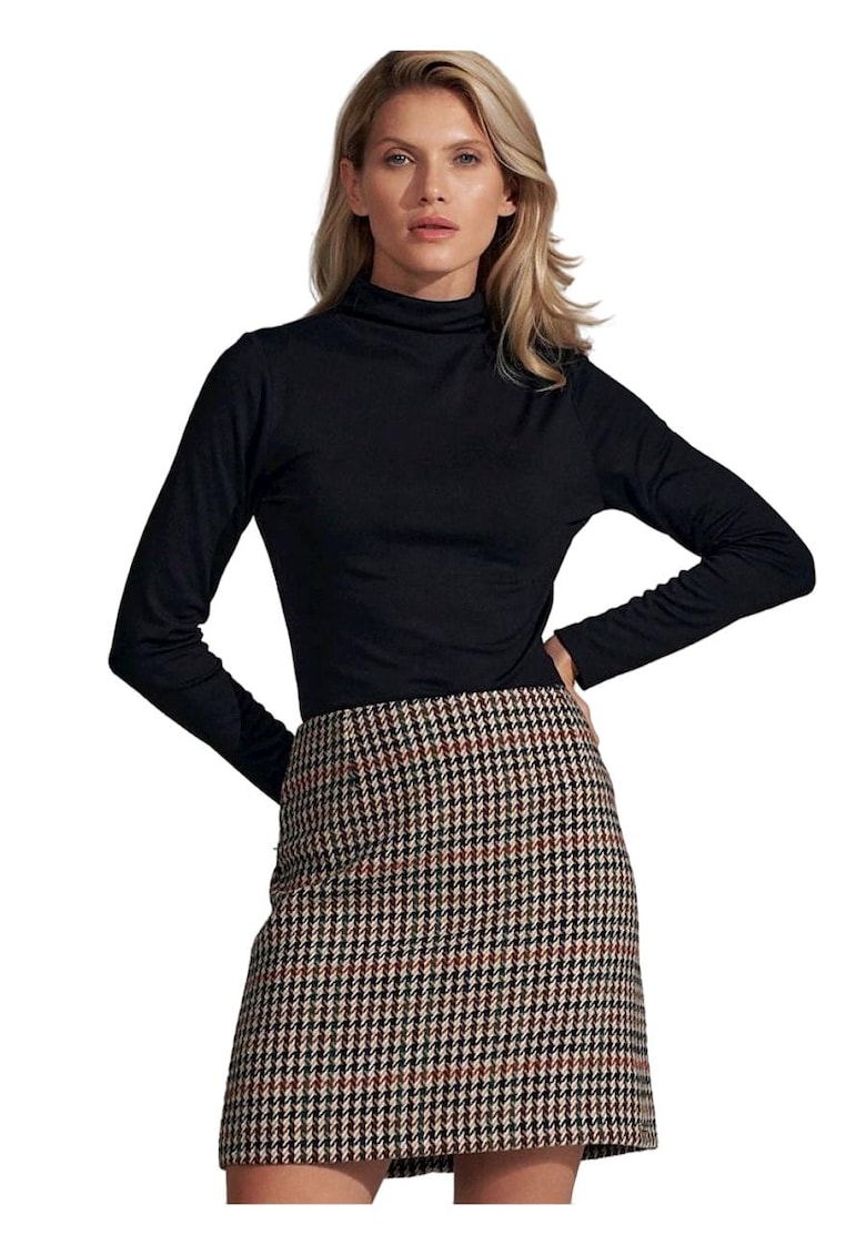 Bluza dama 5902194384940 -  Viscoza/Poliester - Negru -