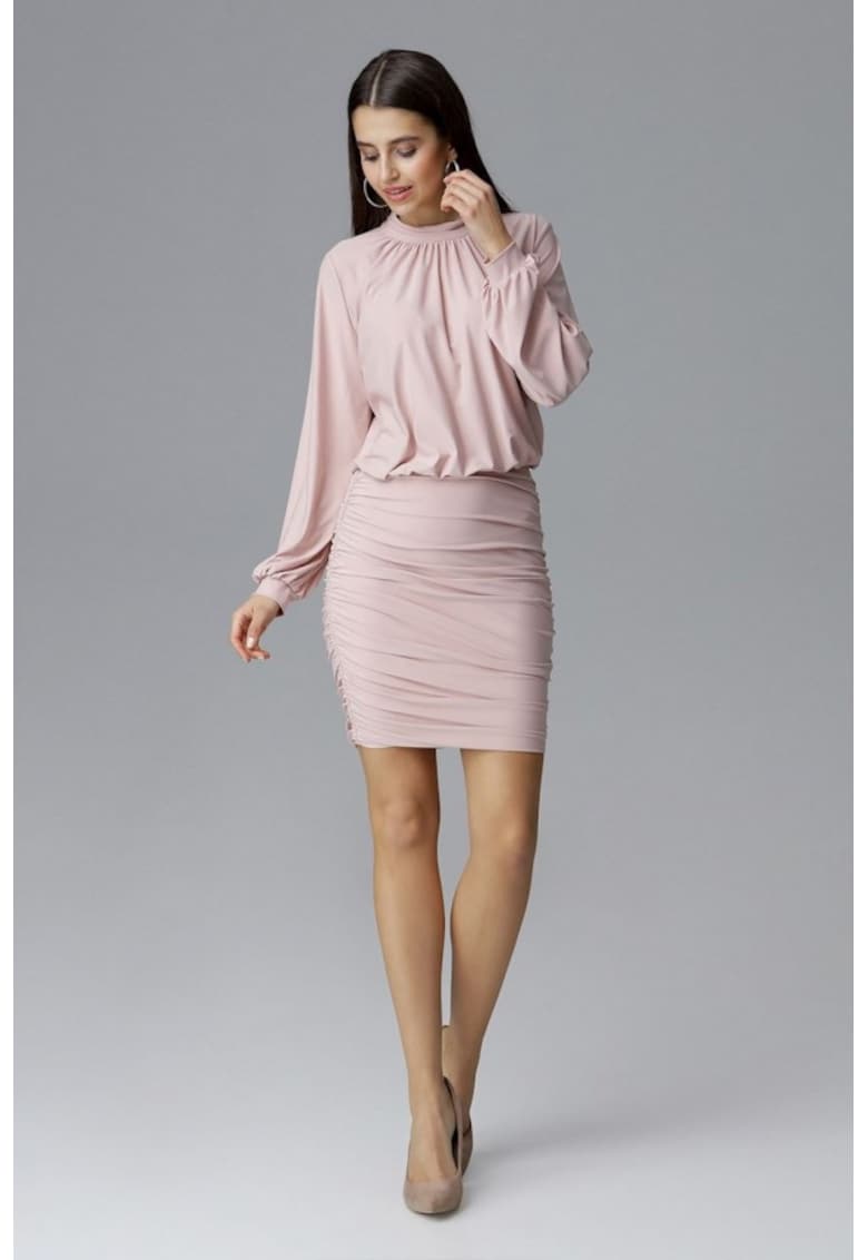 Rochie eleganta -  126005 - Roz - Roz