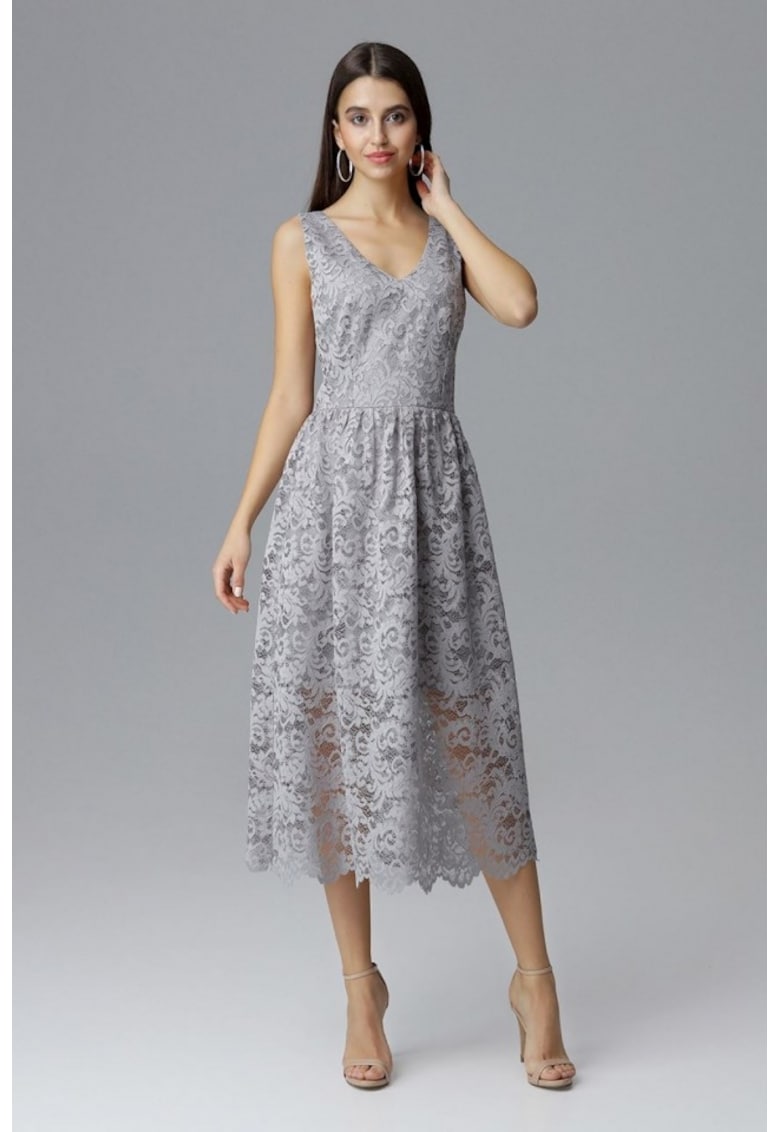 Rochie de dama model 126206 - Gri