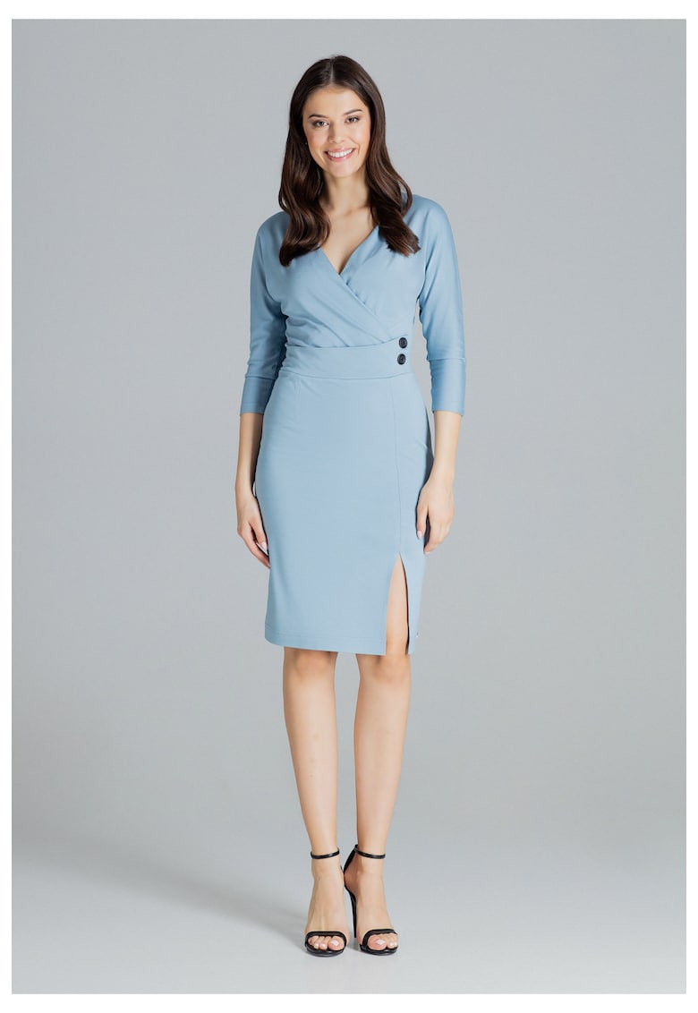 Rochie  Sheala albastru deschis - Albastru deschis