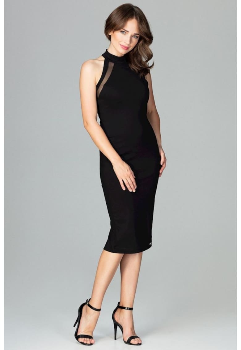 Rochie de zi model 122505 - Negru
