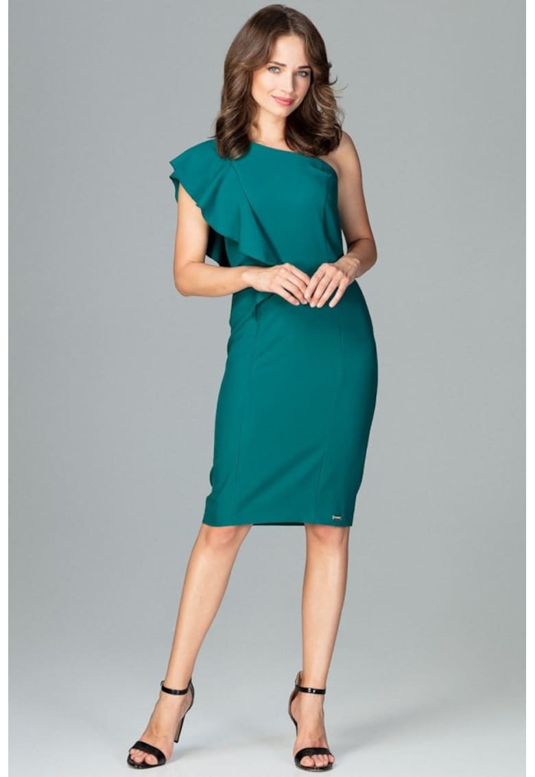Rochie de zi model 120762 - Verde