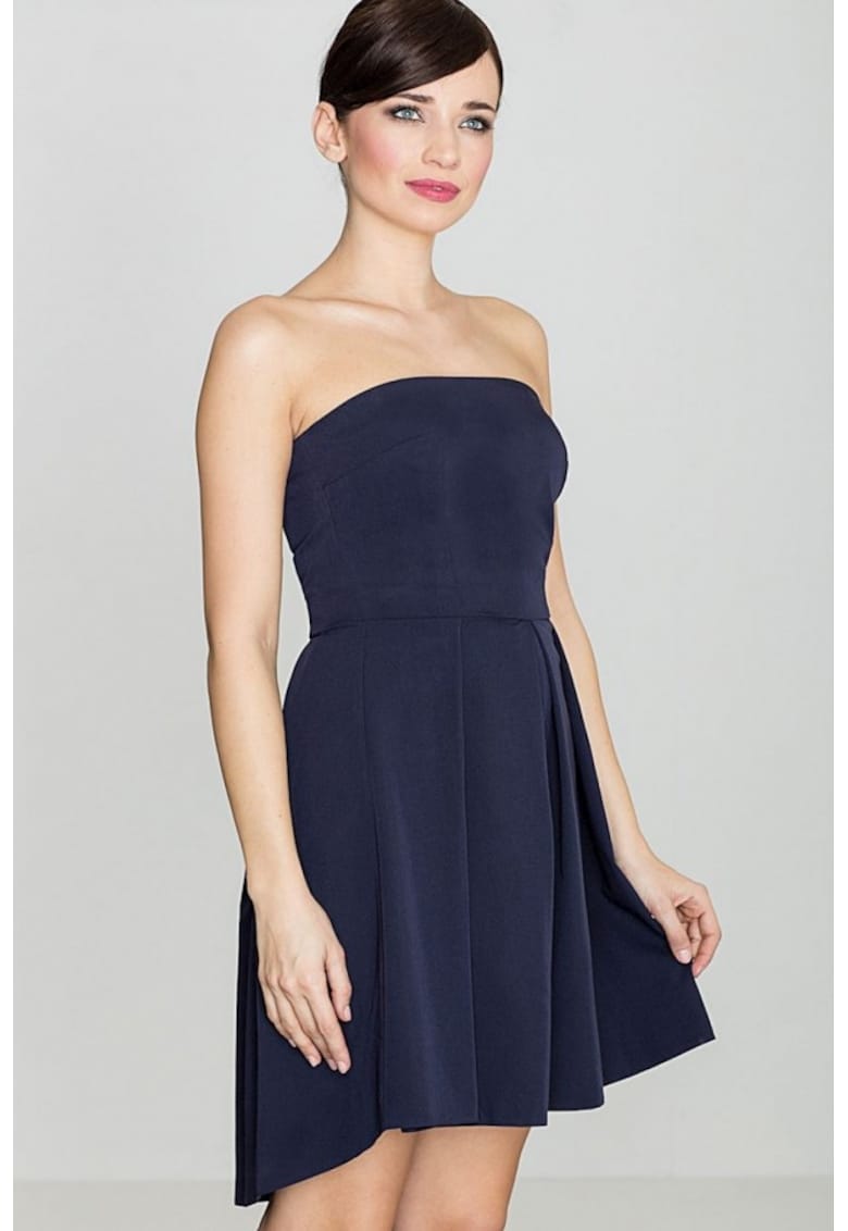 Rochie de zi model 114634 - Bleumarin