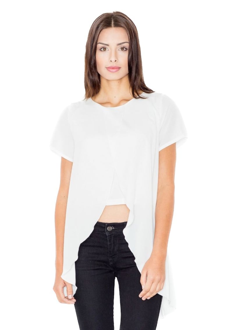 Bluza dama Guena M465 ecru - Alb