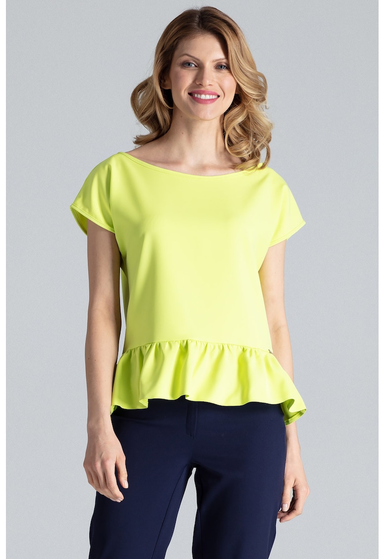 Bluza dama -  Poliester/Elastan - Lime - Galben lime