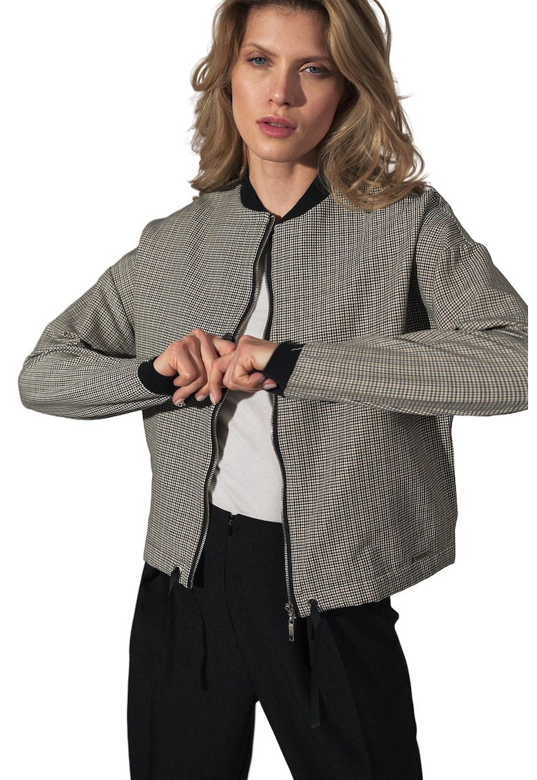 Jacheta dama M733 -  Poliester/Viscoza - Gri