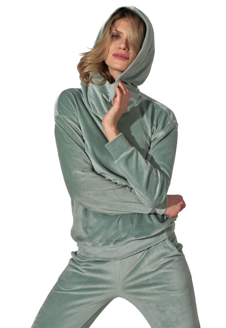 Hanorac dama Ygenet M745 mint - Verde
